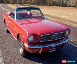 Classic 1966 Ford Mustang Mustang C-code Convertible for Sale