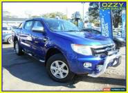 2015 Ford Ranger PX XLT 3.2 (4x4) Blue Automatic 6sp A Dual Cab Utility for Sale