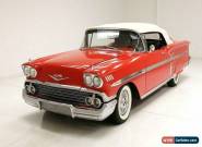 1958 Chevrolet Impala Convertible for Sale