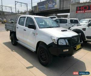 Classic 2011 Toyota Hilux KUN26R SR White Manual M Utility for Sale