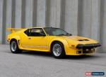 1985 De Tomaso Pantera DeTomaso Pantera GT5 for Sale