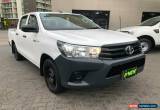 Classic 2015 Toyota Hilux TGN121R Workmate White Automatic 6sp A Dual Cab Utility for Sale