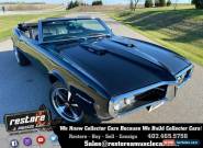 1968 Pontiac Firebird Convertible, 400 EFI, Auto, fully restored, Black for Sale