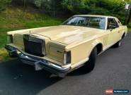 1977 Lincoln Continental mark v for Sale