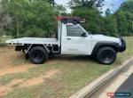 2010 Nissan Patrol GU 6 DX White Manual M Cab Chassis for Sale