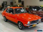 1973 Holden Torana LJ GTR Tangerine Orange Manual 4sp M Sedan for Sale