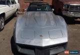 Classic 1982 Chevrolet Corvette for Sale