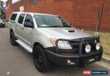 Classic 2008 Toyota Hilux KUN26R 07 Upgrade SR (4x4) Silver Manual 5sp M for Sale