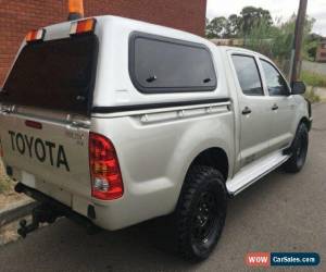 Classic 2008 Toyota Hilux KUN26R 07 Upgrade SR (4x4) Silver Manual 5sp M for Sale