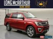 2020 Ford Expedition Max King Ranch Max Extended 4x4 MSRP$82075 for Sale