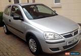 Classic 2005 VAUXHALL CORSA LIFE TWINPORT SILVER for Sale