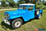 Classic 1955 Willys 4-73 Nice for Sale