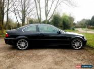 BMW 330ci BLACK, ALLOYS, BLACK LEATHER, TWO MONTHS MOT, 105K MILES, NO RESERVE for Sale
