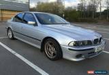 Classic 2001 BMW 525 I SPORT AUTO SILVER **GEARBOX FAULT** for Sale