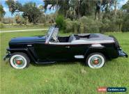 1949 Willys Jeepster Chrome for Sale