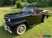 1950 Willys Jeepster Chrome for Sale