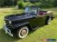 Classic 1950 Willys Jeepster Chrome for Sale
