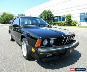 Classic 1984 BMW 6-Series 633CSi for Sale