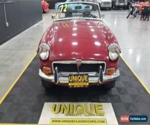 Classic 1972 MG MGB for Sale