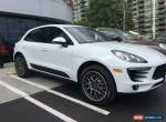 Porsche: 2016 Macan S, PANOROOF-BOSE-Red Int-18Way Seats S for Sale