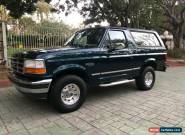 1995 Ford Bronco for Sale