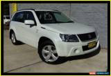 Classic 2010 Suzuki Grand Vitara JT MY08 Upgrade (4x4) White Manual 5sp M Wagon for Sale