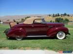 1939 Plymouth P8 Convertible for Sale