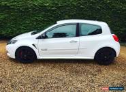 2009 RENAULT CLIO 197 SPORT 2.0vvt WHITE for Sale