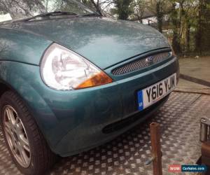 Classic 2001 Ford Ka 1.3 Petrol in Green With Full Leather Interior  (Spares or Repairs) for Sale