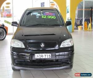 Classic 2003 Holden Astra TS MY03 CD Black Automatic 4sp A Sedan for Sale