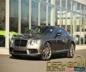 Classic Bentley: Continental GT 2015 BENTLEY CONTINENTAL GT V8 S for Sale