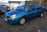 Classic 2003 RENAULT CLIO EXPRESSION 16V BLUE for Sale