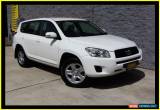 Classic 2009 Toyota RAV4 ACA33R 08 Upgrade CV (4x4) White Automatic 4sp A Wagon for Sale