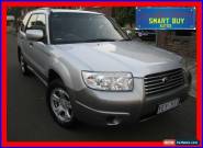 2007 Subaru Forester X Columbia Silver Automatic 4sp A Wagon for Sale