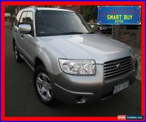 Classic 2007 Subaru Forester X Columbia Silver Automatic 4sp A Wagon for Sale