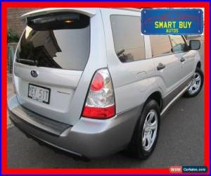 Classic 2007 Subaru Forester X Columbia Silver Automatic 4sp A Wagon for Sale