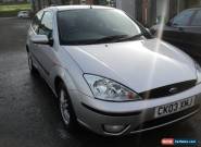 2003 FORD FOCUS ZETEC SILVER for Sale