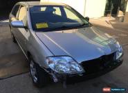 TOYOTA COROLLA SEDAN AUTO LOW KILOMETRES DAMAGED STATUTORY WRITE OFF for Sale