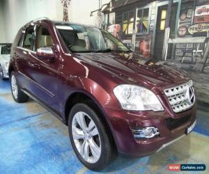 Classic 2009 Mercedes-Benz ML320 CDI W164 MY09 Luxury Burgundy Automatic 7sp A Wagon for Sale