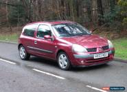 Renault Clio Dynamique 1.2, 2003, Spares Or Repair for Sale