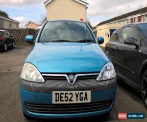 Classic 2002 VAUXHALL CORSA CLUB 12V BLUE  (SPARE / REPAIR) for Sale