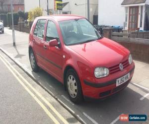 Classic 2002 VOLKSWAGEN GOLF E RED for Sale