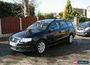 2007 (07) Volkswagen Passat S TDI 2.0 Diesel Estate Black 73,800 miles for Sale