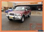 2001 Mitsubishi Pajero NM Exceed LWB (4x4) Maroon Automatic 5sp A Wagon for Sale