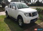 2013  D40 Nissan Navara ST-X  king cab 1 owner 39,000k's with log books for Sale