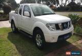 Classic 2013  D40 Nissan Navara ST-X  king cab 1 owner 39,000k's with log books for Sale