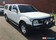 2010 Nissan Navara D40 ST (4x4) White Automatic 5sp A Dual Cab Pick-up for Sale