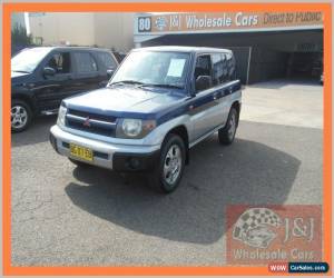 Classic 2001 Mitsubishi Pajero QA IO (4x4) Blue Automatic 4sp A Wagon for Sale