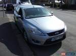 2007 FORD MONDEO EDGE TDCI 140 SILVER SPARES OR REPAIR  for Sale