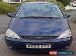 2003 '53 reg FORD GALAXY 1.9TDI 115hp ZETEC BLUE for Sale